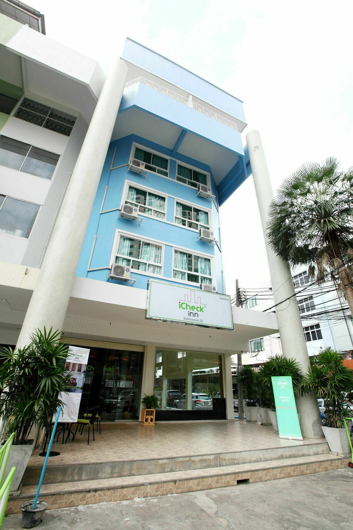 Icheck Inn Sukhumvit 22 Bangkok Esterno foto
